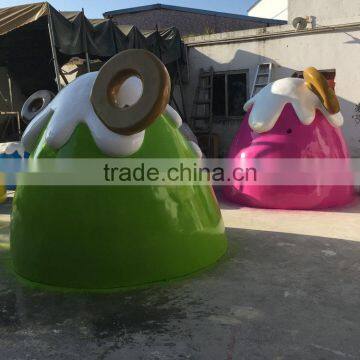 Outdoor FRP Donut Decoration photo-5