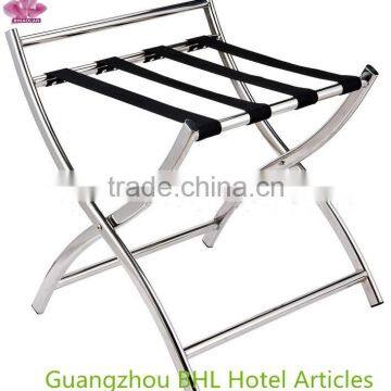 High quality stainless steel luggage rack for bedroom