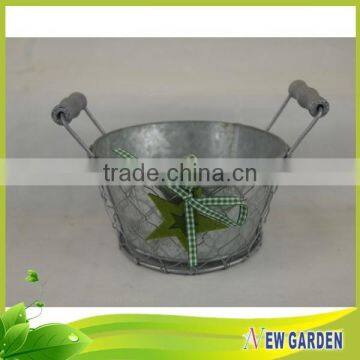 Home Balcony Decor Excellent Quality Metal Flower Pot Holder photo-6