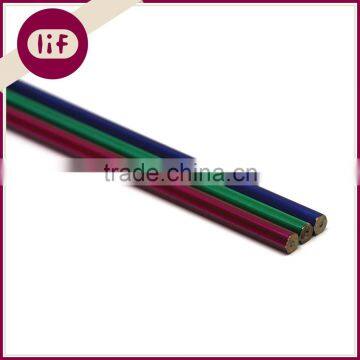 Standard Size Hexagon Wooden HB Pencil With Eraser, HB Pencil With Eraser Topper, HB Pine Pencil With Eraser photo-2