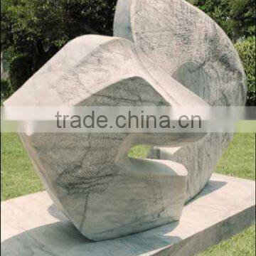 Art Deco Modern Abstract Love Stone Sculpture Statues photo-3