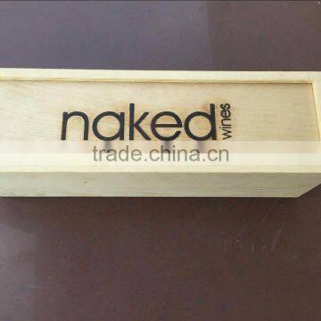 Red Wine Box Cheap Wooden Wine Boxes Pine Wood Wine Boxes photo-3