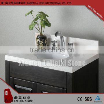 Chinese Popular One Piece Bathroom Sink And Countertop
