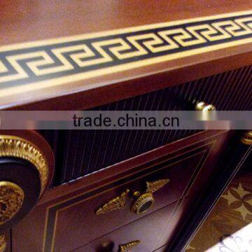 Office Furniture Set ;Hand Carved Wooden Office Furniture,Antique Office Desk Set,Office Desk,Chair, File Cabinet (BG600036) photo-6