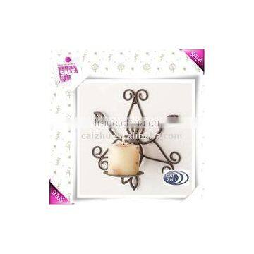 Fashionable Home Decoration Luky Metal Spherome Candle Holder photo-4