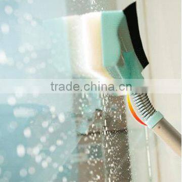 Telescopic Flexible Window Squeegee With Anti-rust Spring, Sponge Cleaning Squeegee photo-2