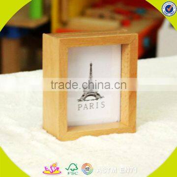 2017 Wholesale Kids Wooden Photo Frame Cheap Baby Wooden Photo Frame High Quality Children Wooden Photo Frame W09A054 photo-2
