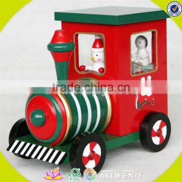 wholesale baby wooden locomotive music box fashion kids wooden locomotive music box wooden locomotive music box W07B021