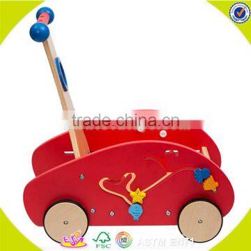 оптовая образовательная деревянная детская ходунка-игрушка, модная деревянная детская ходунка-игрушка W16E035 photo-6