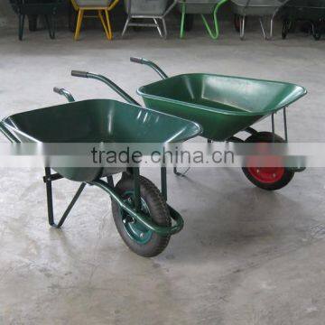 Hot Sale South America Garden Tool Concrete Solid Wheel Barrow photo-2