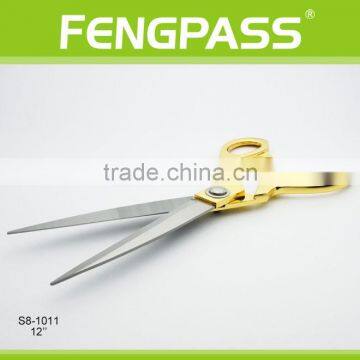 S8-1011 12 Inch Stainless Steel Blades With Zinc Alloy Handle Scissors For Cutting Fabric photo-4