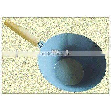 plastic coated wooden handle plastering bowl