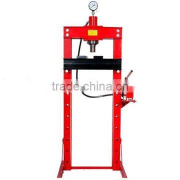 30Ton hydraulic floor Shop Press with Gauge press plates