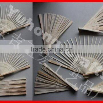 Nature hand folding bamboo frame ribs