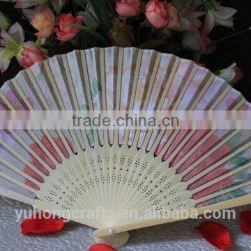 Lovely Handmade Bamboo Fan for Promotion photo-2