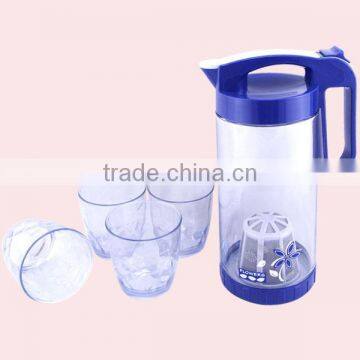 China Factory 1800ml Transparent Water Pitcher Plastic With Lid photo-6