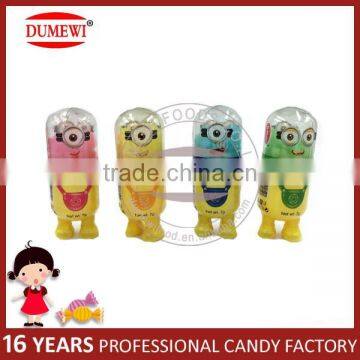 Plastic Minions Toy Mixed Crystal Rock Candy