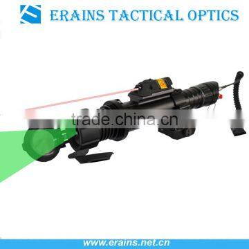 Subzero Zoomable 50mw Night Vision Weapon Sight of Green Laser Designator Illuminator with 5mw IR laser sight combo