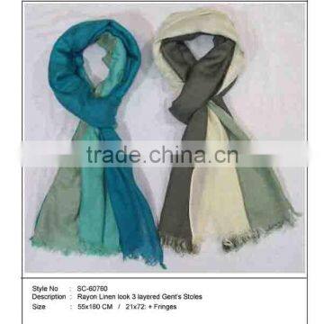 Rayon Linen Stoles