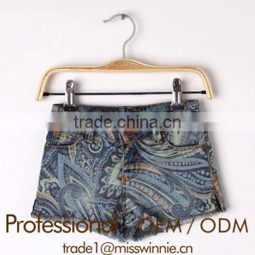 OEM and ODM printing jean short