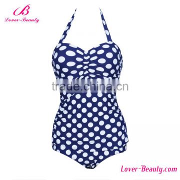 Wholesale Plus Size Print Women One Piece Swimsuit