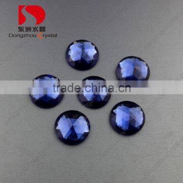 round rhinestone fancy crystal flatback stone for garment accessories