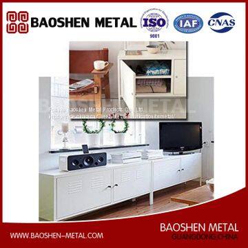 Metal TV Stand Multipurpose Storage Console Sideboard Buffet Table photo-4