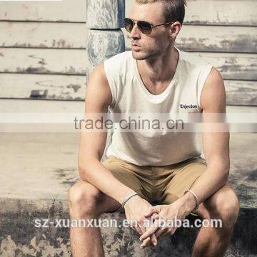 Wholesale Cheap American Style Black Running Men Vest