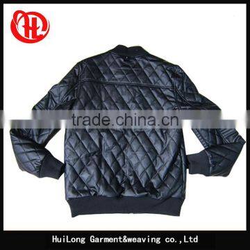 Manufacture Men Baseball Jacket Varsity pu Leather Jacket photo-2