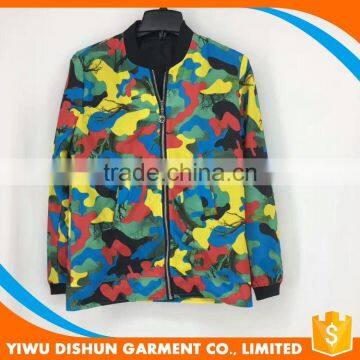 Mens fashion Camouflage all over Print sublimation jackets