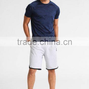 MGOO Manufacturer Offered Blue Color Dry Fit Plain T-shirts Mens Short Sleeve Sports T Shirt photo-4