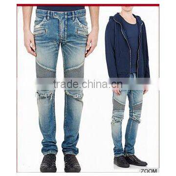 Biker Jeans Fashion Denim Trousers(LOTK006)