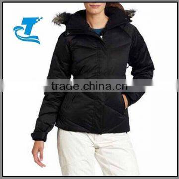 Winter Ski Wear Women Down Feather Jacket