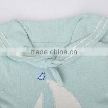 Sailor Style Baby Boy Pullover Sweater Designs photo-3