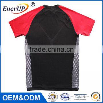 Custom Raglan Sleeve Anti-Fatigue Series Wear Blank Plain Short T Shirt For Gym photo-2