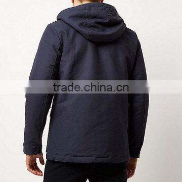 OEM Factorys Berber Fleece Zip Up Men's Clothing Pockets Padding Coats photo-2