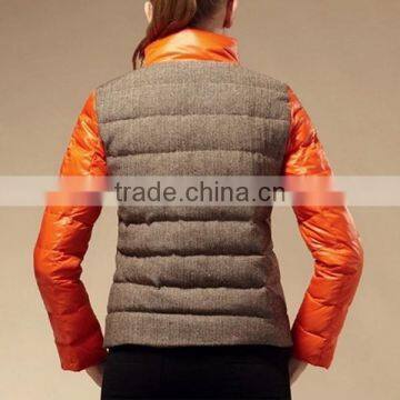 2015 New Fashion Women Duck Down For Short Jiont Women Jacket photo-5