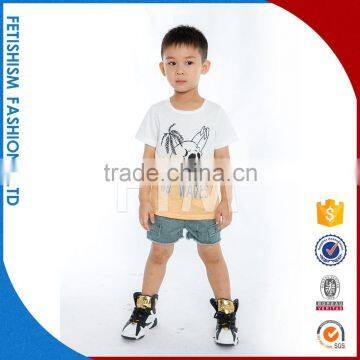 Cheap Wholesale 100% Cotton Fancy Kids T-shirt photo-3