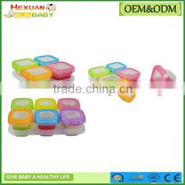 Baby Food Storage Container With Freezer Tray Baby Food Supplement Portable Storage Box