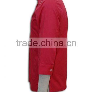 Woman Middle Blouses Tatting Decent Shirt Workwear Breathful Women Uniform Shirt photo-3