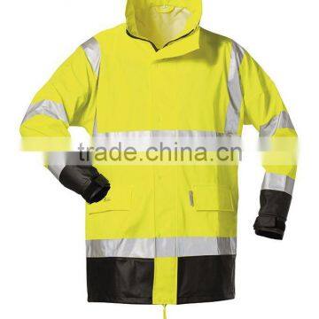 motorcycle raincoat waterproof pvc plain rain jacket