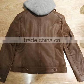 Lady pu Leather Jacket/motorcycle Blazer #PL8928 photo-2