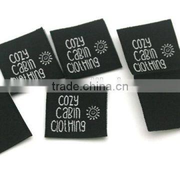 Customized Garment Labels/woven Labels/main Label/embroidered Tag Loop Fold WLF-001 photo-3