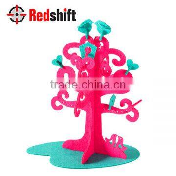 3D Felt Set DIY Puzzle Dove Jewelry Holder 3D Felt Puzzle photo-2