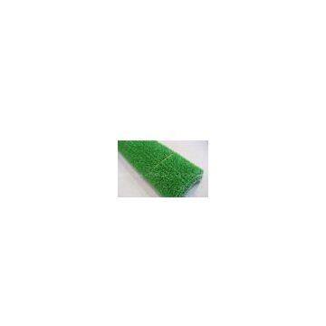 green PVC grass mat artificial lawn