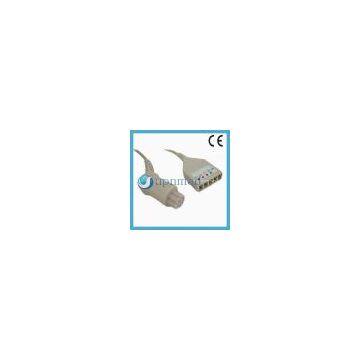 Datex 3-Lead/5 lead ECG trunk cable