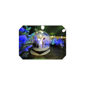 Christmas inflatable snow globe