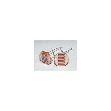 5mm CDS Photoconductive Cell / Photoresistor For Switch , Photocell Resistor