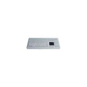 Rugged Touchpad Silicone Industrial Keyboard Desktop For Hygienic