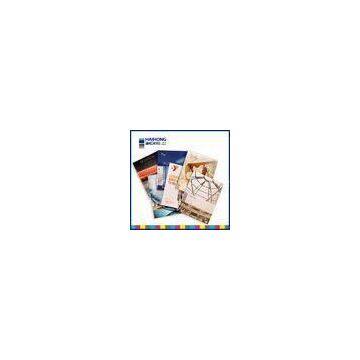 Warnishing , UV Perfect bound magazine printing CMYK / Pantone color / B & W color